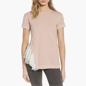 Chelsea28 Mixed Media Sweatshirt